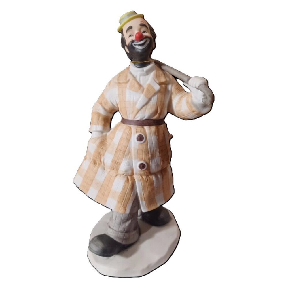 Flambro Circus World Museum Hobo Clown Series of 6 Vintage 1985